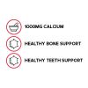 Calcium Citrate 1000mg - 180 Caplets (90 Servings) - Image 3