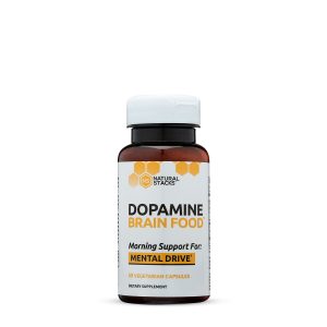 Dopamine Brain Food™ Dietary Supplement - Mental Drive† - 60 Capsules (20 Servings)