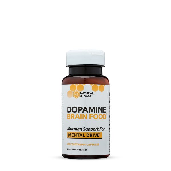 Dopamine Brain Food™ Dietary Supplement - Mental Drive† - 60 Capsules (20 Servings)