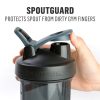 Pro24 Protein Shaker Bottle - Black - 1 Item - Image 4