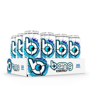 Energy Drink - Blue Razz - 16oz. (12 Cans)