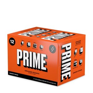 Energy Drink - Orange Mango - 12oz. (12 Cans)