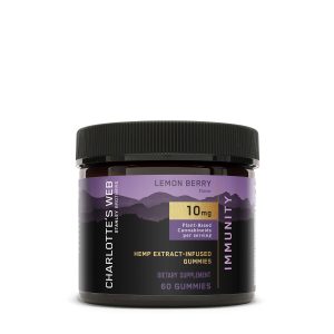 Hemp Extract Infused Gummies - Lemon Berry - 60 Gummies (30 Servings)