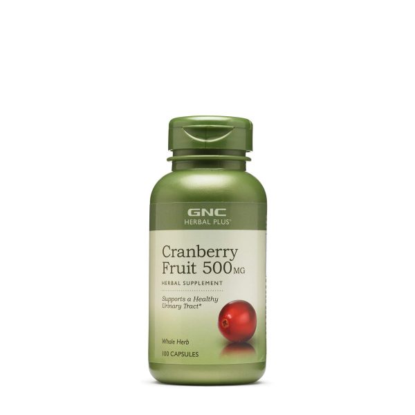 Cranberry Fruit 500MG - 100 Capsules (100 Servings)