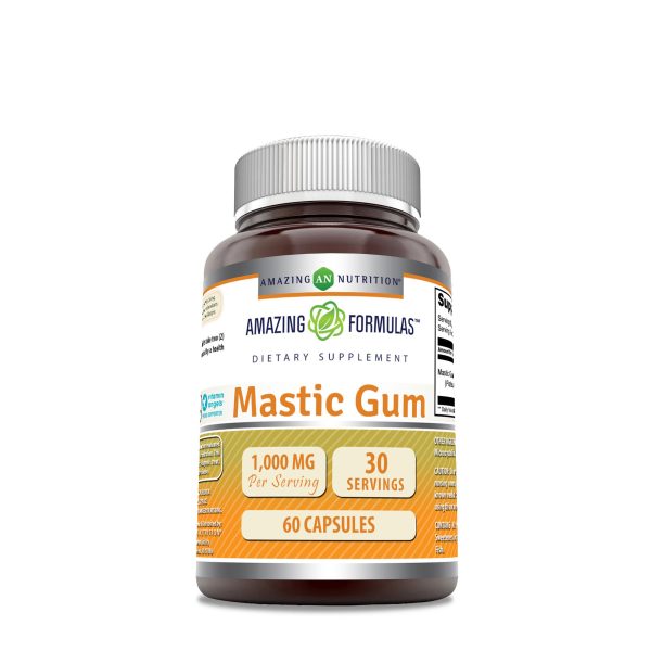 Mastic Gum 1000mg - 60 Capsules (30 Servings)