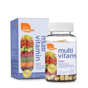 Multivitamin Calm Daily + Relaxation Support - 60 Capsules (30 Servings)