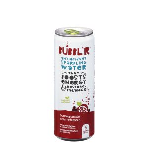 Antioxidant Sparkling Water, Pomegranate Acai Refresh'r - 12oz. (12 Cans)