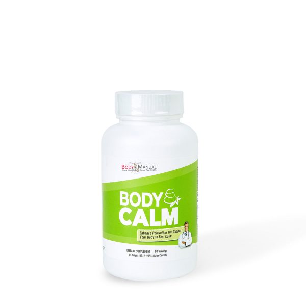 Body Calm Capsule - 120 Vegetarian Capsules (60 Servings)
