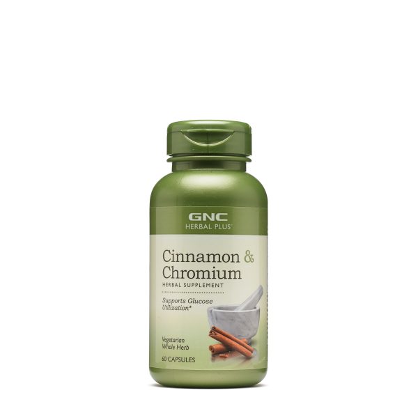 Cinnamon & Chromium - 60 Capsules (30 Servings)