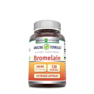 Bromelain 500mg - 120 Veggie Capsules (120 Servings)