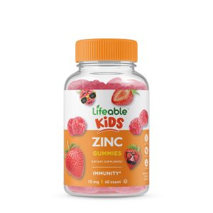 Kids Zinc Gummies - Berry - 60 Count (60 Servings)