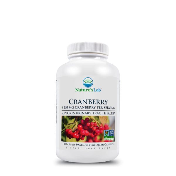 Cranberry - 180 Capsules (180 Servings)