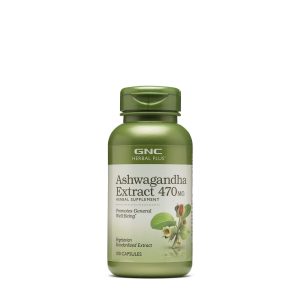 Ashwagandha Extract 470mg - 100 Capsules (100 Servings)