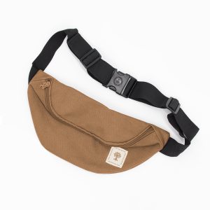 Canvas Crossbody Bag - Rose - Camel