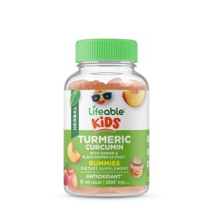 Kids Herbal Turmeric Curcumin 2000mg - 60 Gummies (60 Servings)