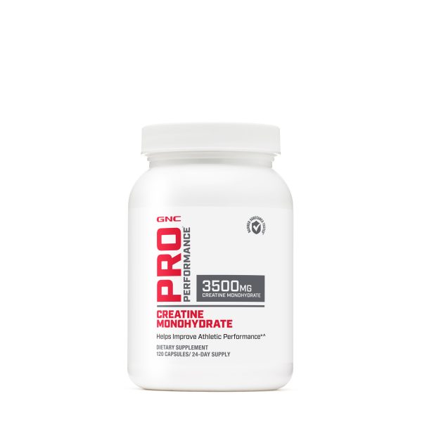 Creatine Monohydrate Capsules (24 Servings)