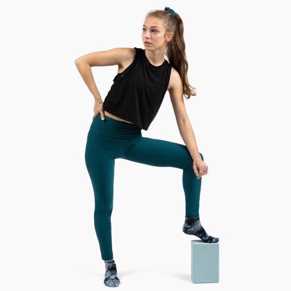 High Rise Leggings Agate - S - Small 1 Servings, Lake