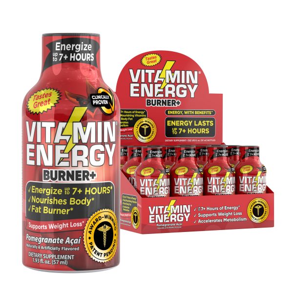 Burner+ - Pomegranate Acai - 1.93oz. (12 Pack)