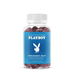 Playboy: Ashwagandha + Relax - Strawberry - 60 Gummies(30 servings)