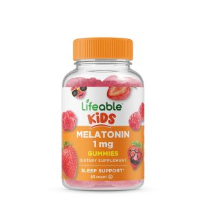 Kids Melatonin 1mg - 60 Gummies (60 Servings)