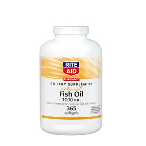 Natural Fish Oil Softgels - 365 Softgels