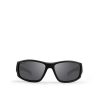 Salerno Sunglasses Black Frames Smoke Polarized Lenses - Image 3