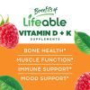 Vitamin D3 + K2 Kids Gummies - Strawberry - 60 Gummies (60 Servings) - Image 3