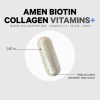 AMEN - Biotin Collagen Vitamins+ - 90 Capsules (90 Servings) - Image 3