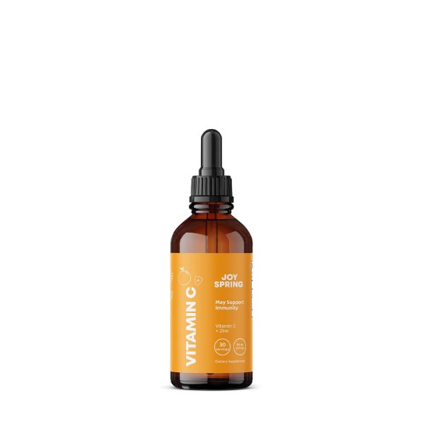 Vitamin C for Adults & Kids with Elderberry and Zinc - 60 mL (30 Servings)
