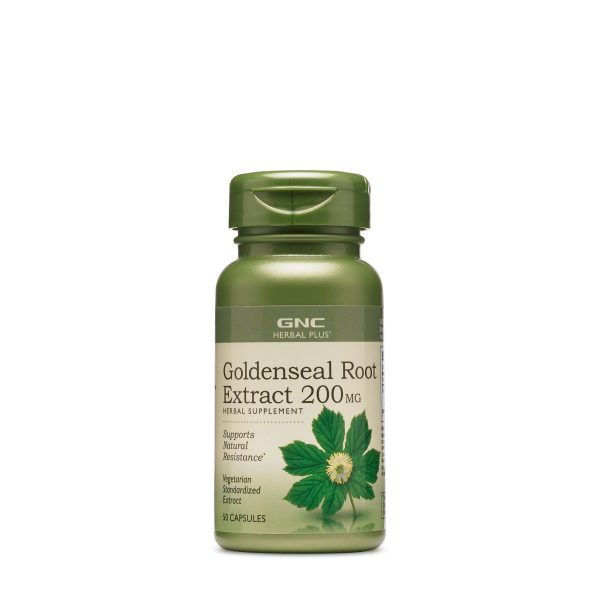 Goldenseal Root Extract 200mg - 50 Capsules (50 Servings)