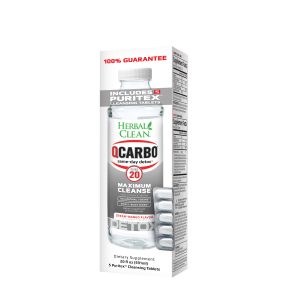 QCARBO20™ CLEAR - Strawberry-Mango -20 oz. + 5 Tablets (1 Serving)