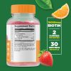 Biotin 10000mcg - 60 Gummies (30 Servings) - Image 2