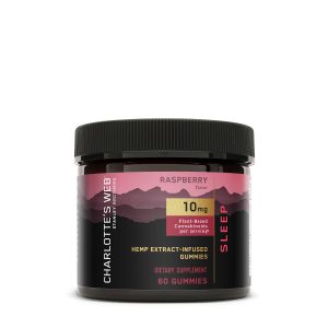Hemp Extract-Infused Gummies - Raspberry - 60 Gummies (30 Servings)