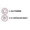 L-Glutamine - 180 Capsules (90 Servings) - Image 2
