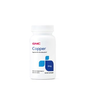 Copper 2 mg - 100 Tablets (100 Servings)