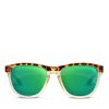 LXE Sunglasses Tortoise Frames Green Mirror Lenses - Image 2
