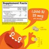 Kids Vitamin D3 25mcg - 120 Chewables (120 Servings) - Image 2
