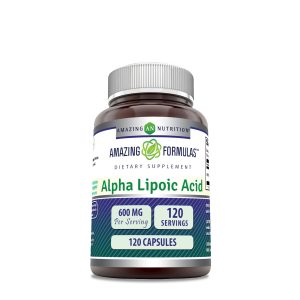Alpha Lipoic Acid 600mg - 120 Capsules (120 Servings)