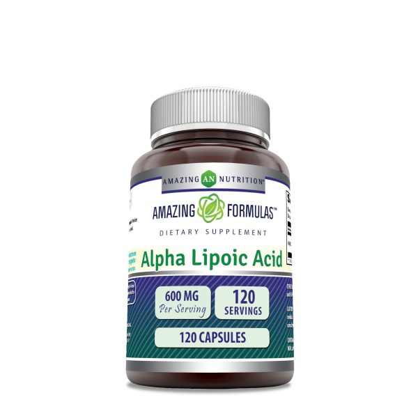 Alpha Lipoic Acid 600mg - 120 Capsules (120 Servings)