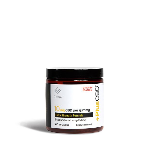 CBD Gummy 10mg - Cherry Mango - 30 Gummies (30 Servings)