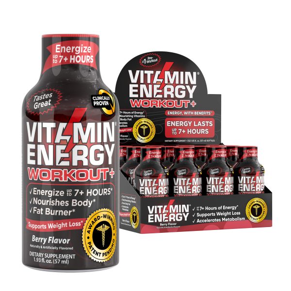 Workout+ - Berry - 1.93oz. (12 Pack)