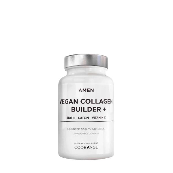 Amen Vegan Collagen Builder + Biotin and Vitamin C - 30 Tablets (30 Servings)
