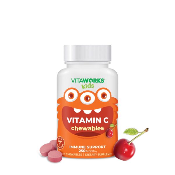 Kids Vitamin C 250mg - 120 Chewables (120 Servings)