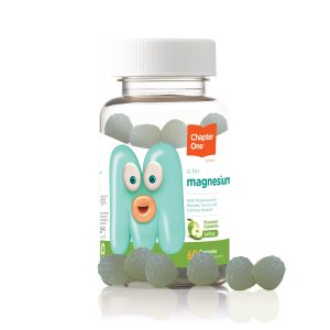 Chapter One™ M Is For Magnesium Gummies - Peach - 60 Gummies (30 Servings) - Apple