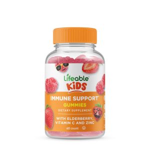 Kids Immune Support with Elderberry - 60 Gummies (30 Servings)