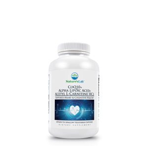 Coq10 + Alpha Lipoic Acid + Acetyl L-Carnitine HCL - 60 Capsules (30 Servings)