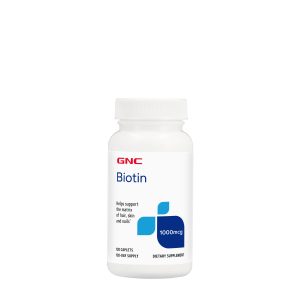 Biotin 1000mcg - 120 Caplets (120 Servings)
