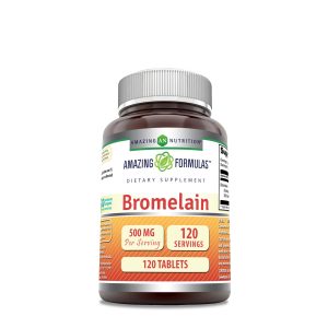 Bromelain 500mg - 120 Tablets (120 Servings)