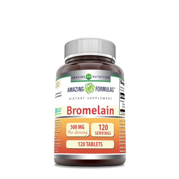 Bromelain 500mg - 120 Tablets (120 Servings)