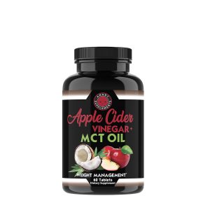 Apple Cider Vinegar+ MCT Oil - 60 Tablets (30 Servings)
